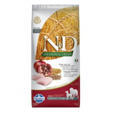 N&D LG DOG Adult M/L Chicken & Pomegranate 12kg