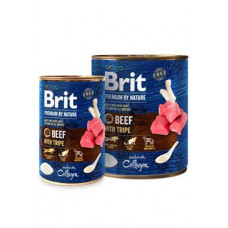 Brit Premium Dog by Nature  konz Beef & Tripes 400g