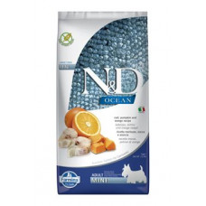 N&D OCEAN DOG LG Adult Mini Codfish & Orange 7kg