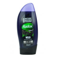 Radox sprchový gel Men 2v1 Feel Wild/Ginger 250ml
