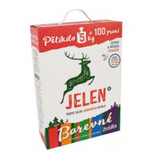 Prací prostředek Jelen mýdlový prášek Color 5kg BOX