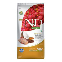 N&D Quinoa CAT Skin & Coat Quail & Coconut 5kg