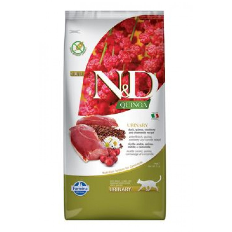 N&D Quinoa CAT Urinary Duck & Cranberry 5kg