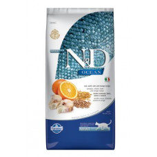 N&D OCEAN CAT LG Adult Codfish & Orange 5kg