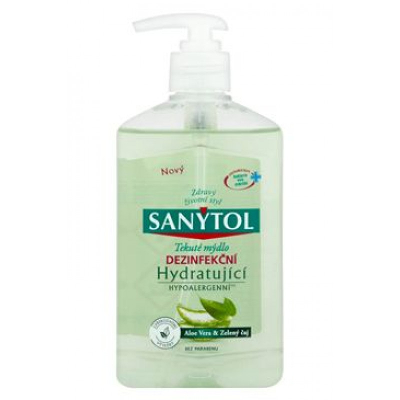 SANYTOL mýdlo dezinfekční Hydratující 250ml