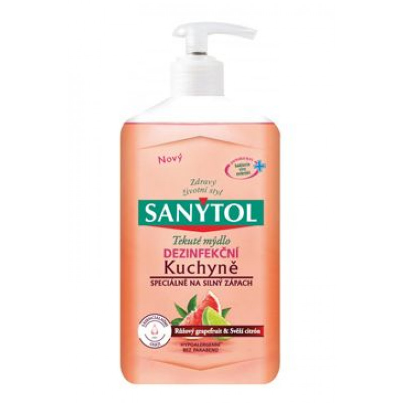 SANYTOL mýdlo dezinfekční Kuchyně 250ml