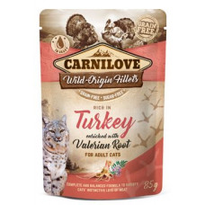 Carnilove Cat Pouch Turkey Enriched With Valerian 85g