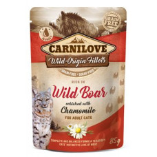 Carnilove Cat Pouch Wild Boar & Chamomile 85g