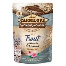 Carnilove Cat Pouch Trout Enriched With Echinacea 85g