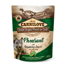 Carnilove Dog Pouch Paté Pheasant & Raspberry 300g