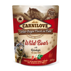 Carnilove Dog Pouch Paté Wild Boar & Rosehips 300g