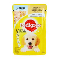 Pedigree kapsa Junior kuřecí s rýží v želé 100g