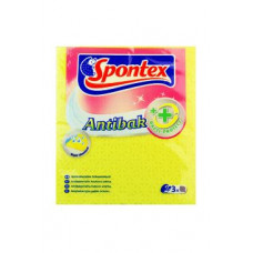 Utěrky houbové antibakteriální Spontex 3ks