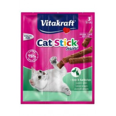 Vitakraft Cat pochoutka Stick mini  Rabb.+Duck. 3x6g