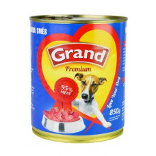 GRAND konz. pes mas.směs 850g