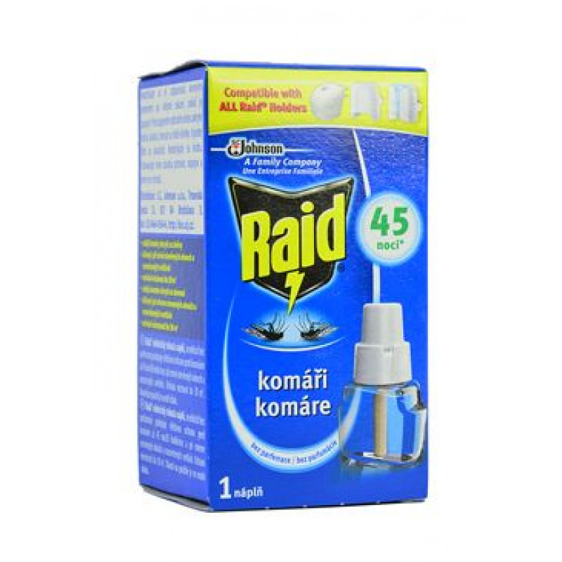 Raid náhradní tekutá náplň 45nocí 31ml