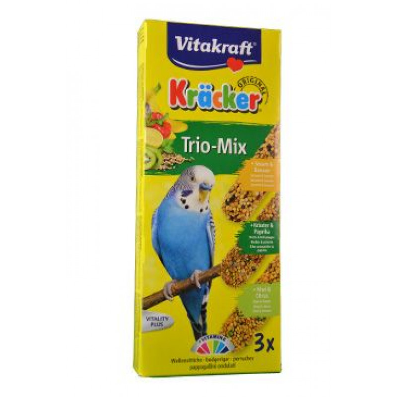 Vitakraft Bird Kräcker Andulka herb/sesam/kiwi tyč 3ks