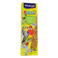 Vitakraft Bird Kräcker Korela/Parrot kiwi+citr tyč 2ks