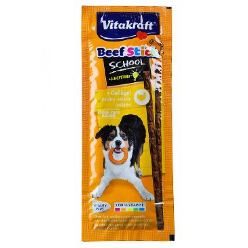 Vitakraft Dog pochoutka Beef Stick salami Geflug. 10ks