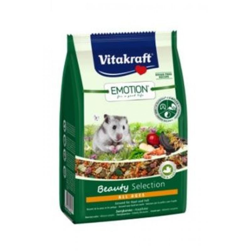 Vitakraft Rodent Hamster krm small Emotion beauty 300g