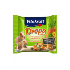 Vitakraft all Rodent poch. Carotties mini Drops 40g