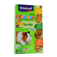 Vitakraft Rodent Guinea pig Kräcker honey/veg/citr 3ks