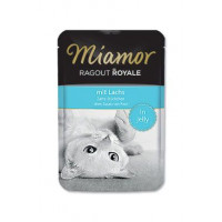 Miamor Cat Ragout kapsa losos v želé 100g