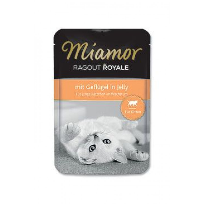 Miamor Cat Ragout Junior kapsa drůbež v želé 100g