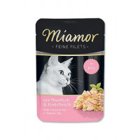 Miamor Cat Filet kapsa tuňák+krab v želé 100g