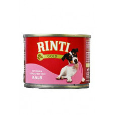 Rinti Dog Gold konzerva telecí 185g