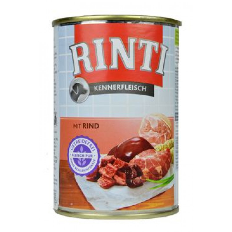 Rinti Dog Kennerfleisch konzerva hovězí 400g