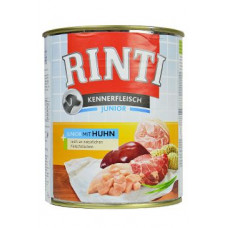 Rinti Dog Kennerfleisch konzerva Junior kuře 800g