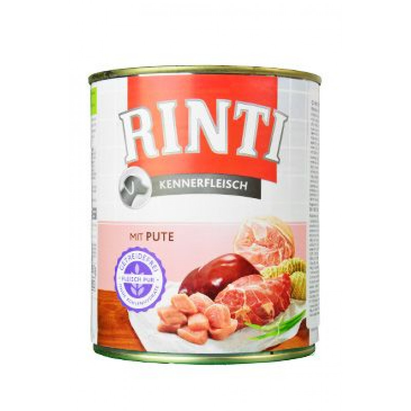 Rinti Dog Kennerfleisch konzerva krůta 800g