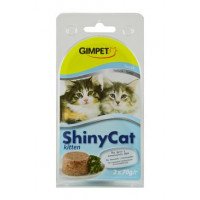 Gimpet kočka konz. ShinyCat  Junior tuňák 2x70g