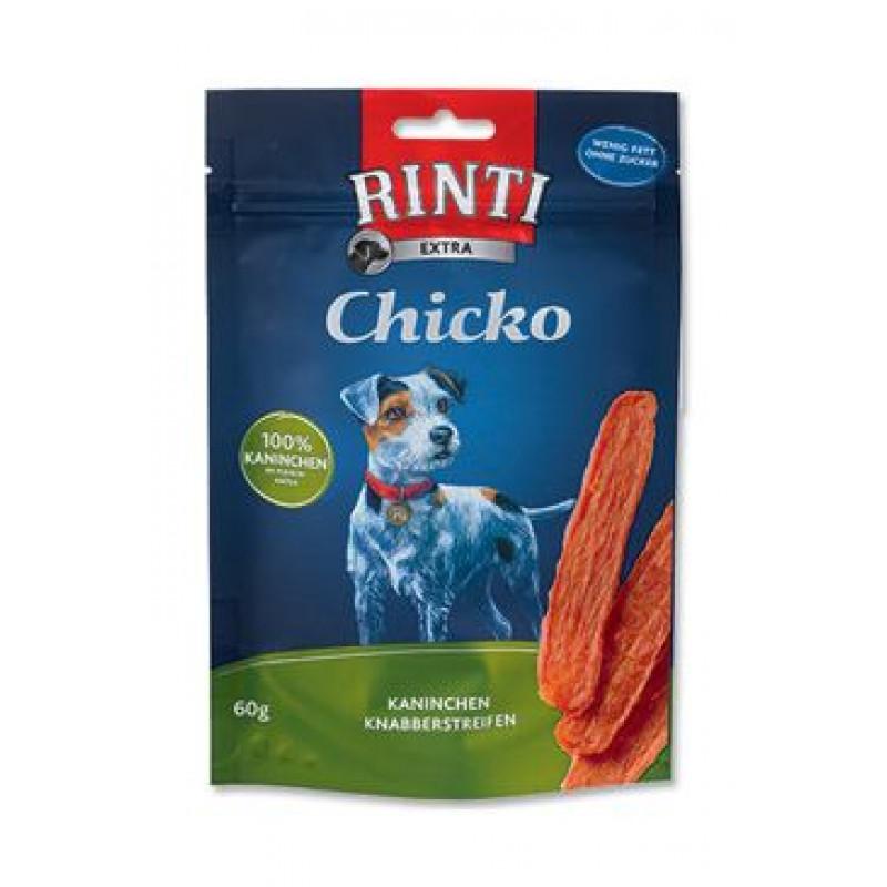 Rinti Dog Extra Chicko pochoutka králík 60g