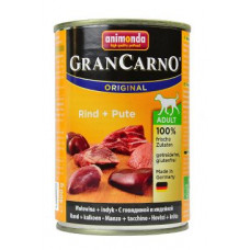 Animonda pes GRANCARNO konz. ADULT hovězí/ krůta 400g