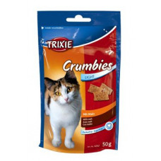 Trixie CRUMBIES LIGHT se sladem kočka 50g TR