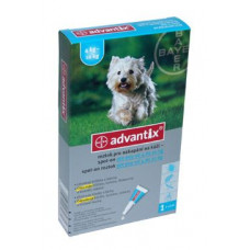 Advantix Spot On 1x1ml pro psy 4-10kg (1 pipeta)