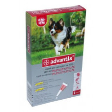 Advantix Spot On 1x2,5ml pro psy 10-25kg (1 pipeta)