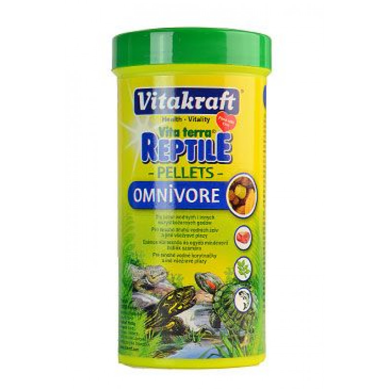 Vitakraft Reptile Turtle Omnivor vod.želvy,ješt. 250ml