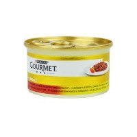 Gourmet Gold konz. kočka pašt.hov.a kuře v rajč.om.85g