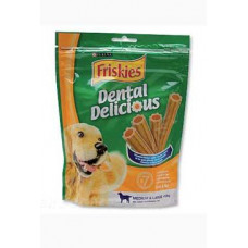 Friskies pochoutka pes DentalDelicious Med&Large 200g