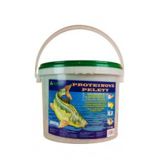 Proteinové pelety pro kapry granule 6mm 5kg Jahoda