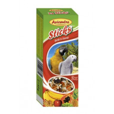 Avicentra tyčinky velký papoušek - ovoce+med 2ks