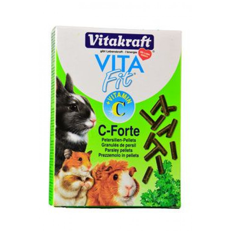 Vitakraft Rodent VitaFit C-Forte petržel. peletky 100g