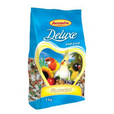 Avicentra Deluxe malý a střední papoušek  500g