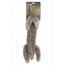 Hračka pes Zajíc pískací 38cm Skinneeez