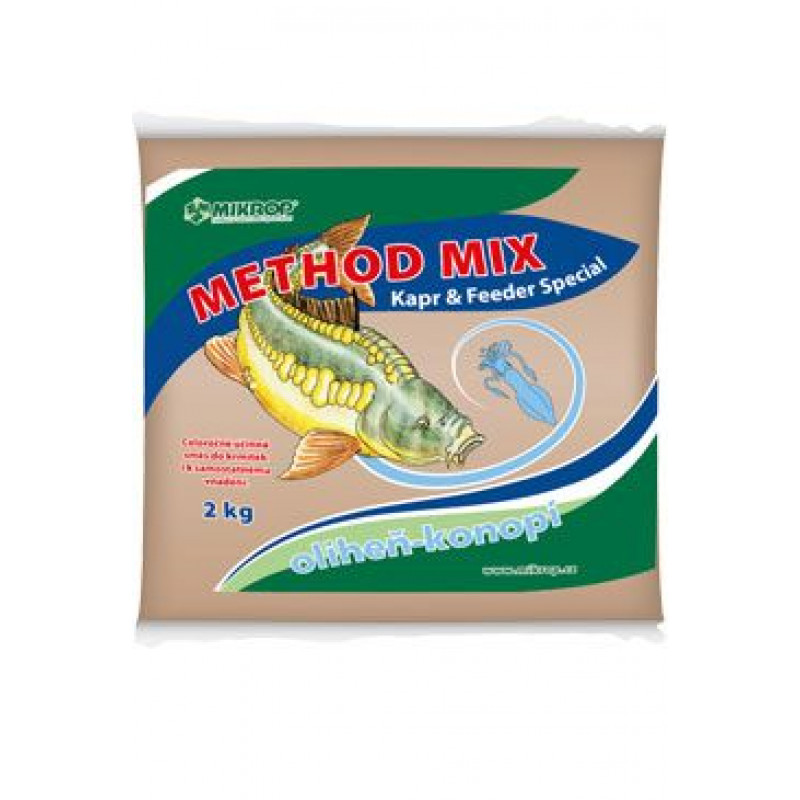 Method mix pro ryby oliheň - konopí 2kg