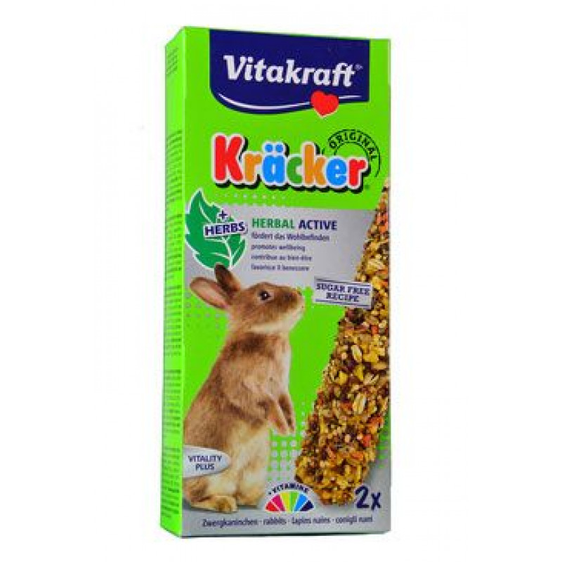 Vitakraft Rodent Rabbit poch. Kräck Herbal active 2ks