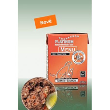 Platinum Menu Turkey+Salmon 375g